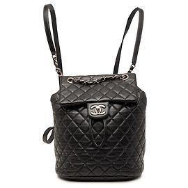 Zaino Chanel Black Small Lambskin Urban Spirit