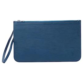 Pochette Louis Vuitton Blue Epi Neverfull