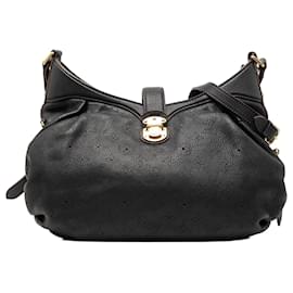 Louis Vuitton Black Monogram Mahina XS