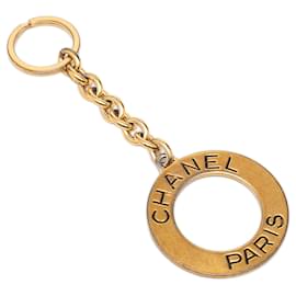 Portachiavi Logo Chanel Gold placcato oro