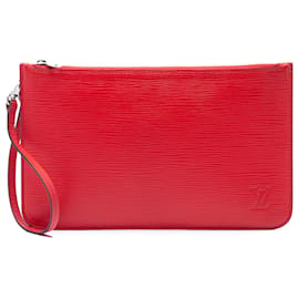 Pochette Louis Vuitton Red Epi Neverfull