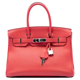 Hermès Pink Togo Birkin Retourne 30