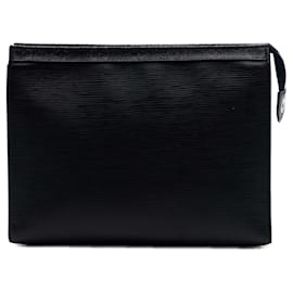 Louis Vuitton Pochette Voyage MM in Epi Monogram Eclipse nero
