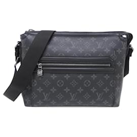 Borsa a tracolla Louis Vuitton Monogram Eclipse Odyssée Messenger PM