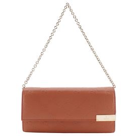 Gucci GG Embossed Chain Wallet