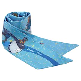 Foulard in seta Twilly Hermes - Hermès