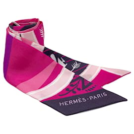 Foulard in seta Twilly Hermes - Hermès
