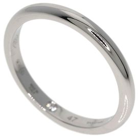 Bulgari Bvlgari Platinum Wedding Inner Diamond Band Ring Hochzeitsring