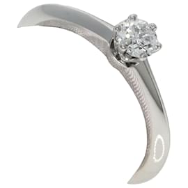 Tiffany & Co. Solitärring aus Platin