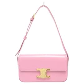 Céline NUOVA BORSA CELINE CLAUDE 194143BF4 PELLE DI VITELLO ROSA A SPALLA