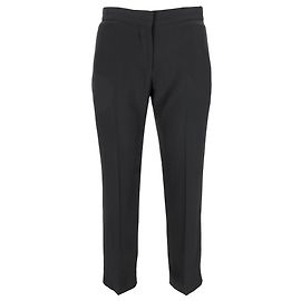 Pantaloni corti Alexander McQueen in viscosa nera