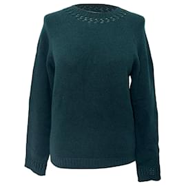 A.P.C. Janet Pullover aus grüner Wolle - Apc