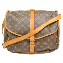Louis Vuitton Saumur Monogram Canvas 35