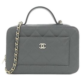 Borsa Chanel in pelle di vitello granulata