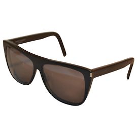 Saint Laurent SL1 Sonnenbrille schwarz