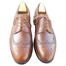 JM Weston J.M. Weston Scarpe Richelieu Wingtip in Pelle Marrone
