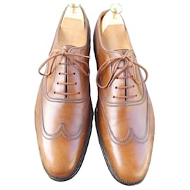 J.M. Weston 370 Richelieu Scarpe Oxford Pelle Marrone
