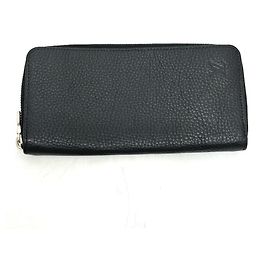 Louis Vuitton Black Long Wallet