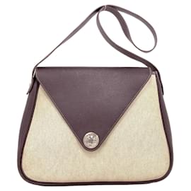 Hermès Borsa a tracolla Hermes Christine in Toile H