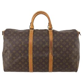 Louis Vuitton Keepall Bandouliere Monogram Canvas 50