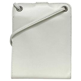 Portafoglio bi-fold in pelle bianco Balenciaga