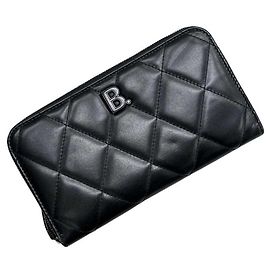 Cartera larga negra Balenciaga