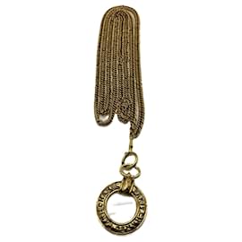 Collana lunga con lente d'ingrandimento Chanel