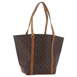 LOUIS VUITTON Monogram Sac Shopping Tote Bag M51108 LV Auth 187105