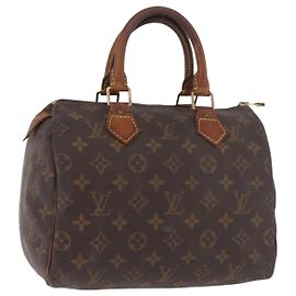 LOUIS VUITTON Borsa Monogram Speedy 25 M41528 LV Auth 186274