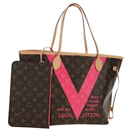 LOUIS VUITTON Borsa Tote Monogram Neverfull MM Grenard M41602 LV Auth BA13466SAM