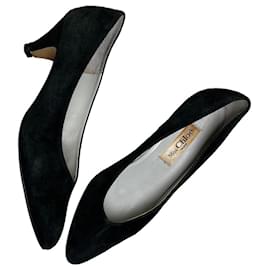 Chloé Décolleté in scamosciato vintage Chloe Nero EU36.5