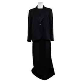 Completo due pezzi vintage Givenchy nero L