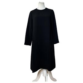 Vintage Miu Miu ärmelloses Kleid Schwarz ca. 2000er M