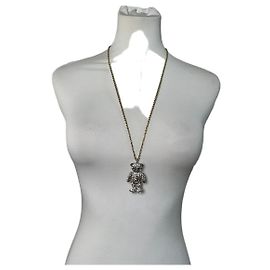 Collana Teddy Bear Vintage Vivienne Westwood Oro Argento