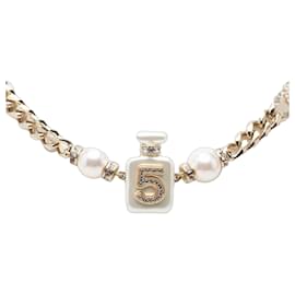 Collana con pendente a catena con flacone di profumo Chanel Coco Mark No. 5