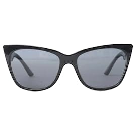 Prada SPR 23X Sonnenbrille in Black/White