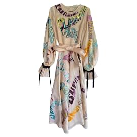 Zimmermann Ladybeetle Sequin Silk Midi Dress