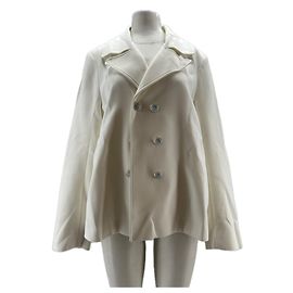 Weiße Jacke von Georges Rech aus Polyester Größe L