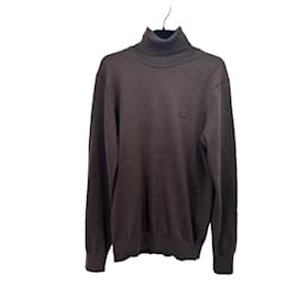 Brauner Rollkragenpullover - Lacoste