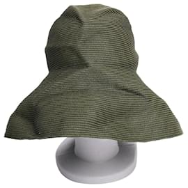 Cappello intrecciato verde - Autre Marque