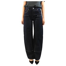 Paige Jeans Blaue Workwear-Jeans - Größe UK 8