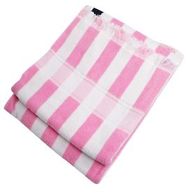 Hermès Toalha de praia Pink Yachting Raye