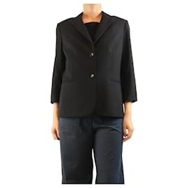 The row Blazer de mezcla de lana negro - talla UK 16