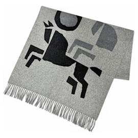 Hermès Sciarpa in cashmere HERMES Verquis Love