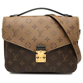 Louis Vuitton Pochette Metis Monogram Reverse Braun