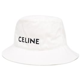 Cappello bucket Celine con logo ricamato - Céline