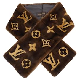 Stola in pelliccia di visone Monogram Louis Vuitton
