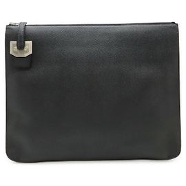 Hermès Clutch Hermes City Hall 38 Black