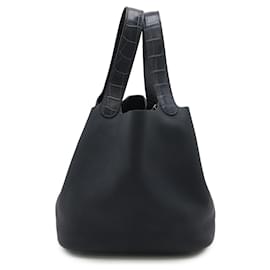 Bolso Tote Hermes Picotin Lock Touch MM Navy - Hermès