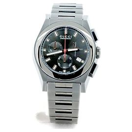 Gucci Pantheon Armbanduhr aus Edelstahl
